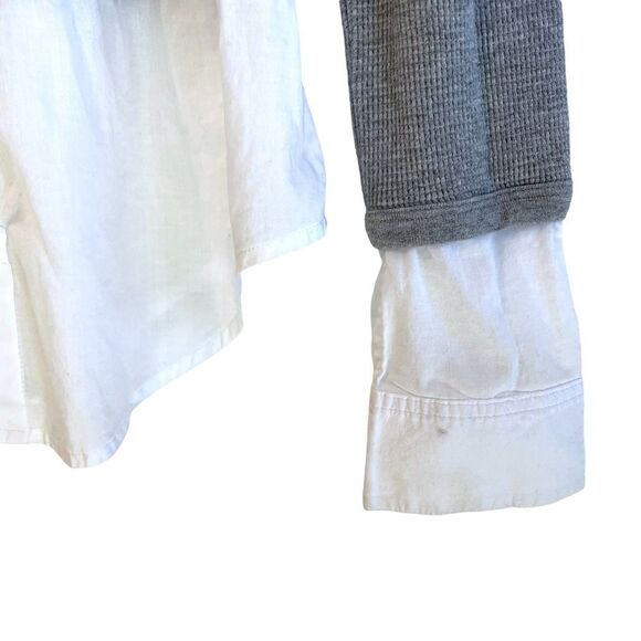 Theory 100% Cotton Layered Thermal Top - Picture 8 of 8